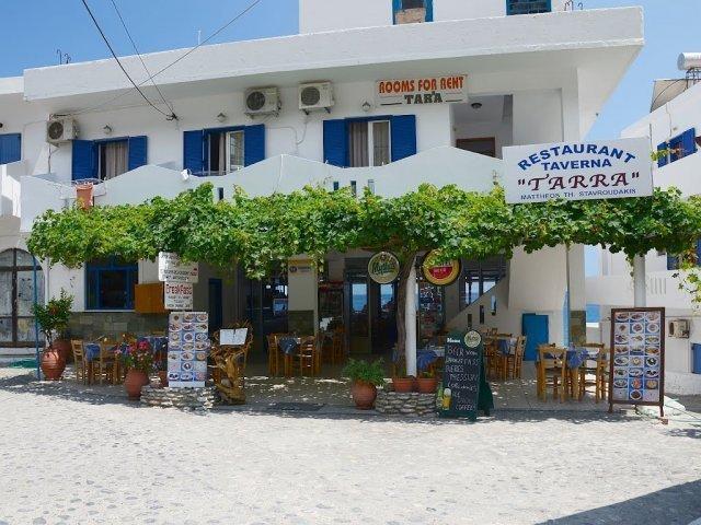 Tarra Hotel Ayía Roúmeli Bagian luar foto